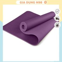 thảm  tập YOGA Chống trượt, Thảm tập GYM tại nhà tập thể dục. Chất liệu tpe 2 lớp chống trơn tuyệt đối