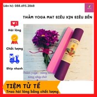 Thảm tập Yoga định tuyến 2 lớp - Thảm yoga cao cấp chính hãng MAT giá tốt nhất thị trường