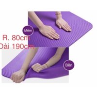 Thảm tập YOGA hàng siêu rộng 80cm x190cm