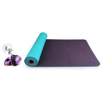 Thảm tập Yoga Hatha cao cấp màu tím than