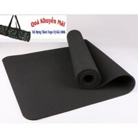 Thảm tập Yoga Mat TPE 8mm 1 lớp (tặng túi xịn)