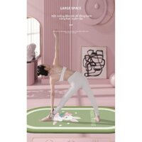 Thảm tập yoga nhảy dây cách âm, chống sốc, thảm dày chống trượt trong nhà, thảm tập thể dục khiêu vũ