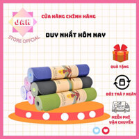 THẢM TẬP YOGA , THẢM TẬP GYM TPE ĐỊNH TUYẾN CAO CẤP 2 LỚP