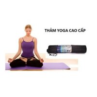 THẢM TẬP YOGA TPE CAO CẤP 2 LỚP 6mm- 8mm