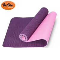 Thảm tập yoga yoga pilates ( Tặng kèm túi đựng thảm)