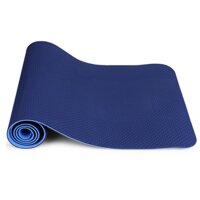 Thảm Tập Yoga Zeno TPE 2 Lớp (xanh navy) [bonus]