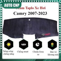Thảm taplo Camry 2007-2008-2009-2010-2011, 2012-2013-2014-2015-2016-2017-2018, 2019-2020-2021-2022-2023 - CNP
