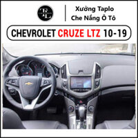 Thảm taplo CHEVROLET CRUZE LTZ 2010 - 2019, thảm taplo che nắng da carbon, nhung cừu cao cấp, chuẩn form