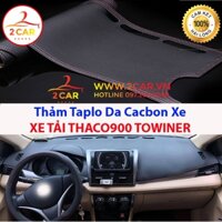 Thảm Taplo Da Cacbon THACO 900TOWINER chống nóng tốt, chống trơn trượt, vừa khít theo xe