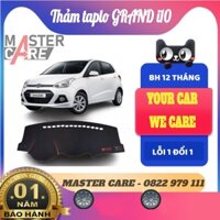 Thảm taplo GRAND I10 bằng lông Cừu 3 lớp hoặc Da Cacbon