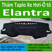 Tham Taplo Huyndai Elantra Màu Đen,Thảm Che Nắng Taplo Xe Hơi 3 Lớp Dầy Dặn,Có Đủ Chất Liệu