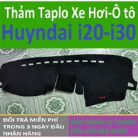 Thảm Taplo Huyndai I20-I30 ,Lót Taplo Chịu Nóng Cho Bề Mặt Taplo Hàng Đẹp 3 Lớp