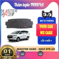 Thảm taplo INNOVA bằng lông Cừu 3 lớp hoặc Da vân Cacbon