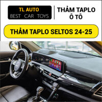 Thảm taplo KIA SELTOS 2024 NEW ALL da cacbon,da vân gỗ, tuyết nhung chống nắng cao cấp mới nhất
