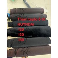 Thảm taplo ô tô HUYNDAI I10 - I20 - I30 nhung , da carbon , da vân gỗ chống nắng cho bề mặt taplo xe ô tô.