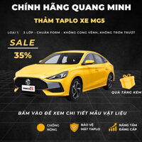 Thảm taplo ô tô, thảm taplo MG5 Luxury, Standard da carbon chính hãng QMCAR thảm k cong vênh