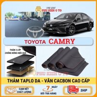 Thảm taplo Toyota CAMRY 2012 - 2024 da Cacbon cao cấp, chống nóng ô tô hiệu quả