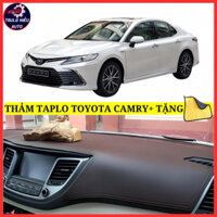 Thảm Taplo TOYOTA CAMRY 2012 - 2024 Da Cacbon Cao Cấp, Chống Nóng Ô Tô Hiệu Quả