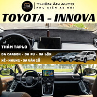 Thảm Taplo TOYOTA INNOVA, Lớp Silicon Chống Trượt, Thảm Taplo Ô Tô Cách Nhiệt, Bằng Da, Da Lộn, Nhung, THIÊN ÂN AUTO