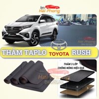 Thảm taplo Toyota Rush dập vân Cacbon cao cấp, chống nóng ô tô hiệu quả