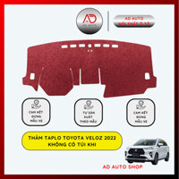 Thảm taplo TOYOTA VELOZ 2022 không có túi khí, thảm taplo ô tô bảo vệ mặt taplo khỏi bị nứt nẻ do sức nóng từ mặt trời