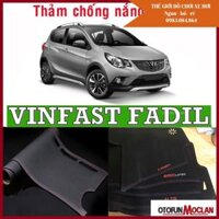 Thảm taplo vân da cacbon cao cấp dòng xe Vinfast Fadil - Fadil mới nhất