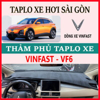 Thảm Taplo Vinfast Vf6 da cacbon,da vân gỗ, tuyết nhung chống nắng cao cấp mới nhất,chuẩn form vừa vặn