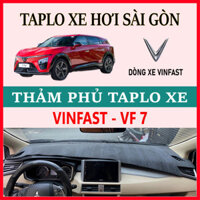 Thảm Taplo Vinfast Vf7 da cacbon,da vân gỗ, tuyết nhung cừu cao cấp chống nắng cao cấp mới nhất