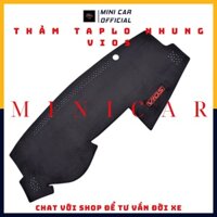 Thảm taplo Vios Minicar VN-Thảm nhung taplo VIOS 2014-2024 chống nóng,chống trượt