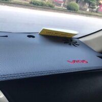 Thảm taplo Vios vân cacbon