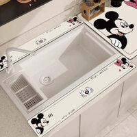 Thảm thoát nước cho mặt bếp, tấm chắn nước cho vòi, tấm đất diatomaceous, tấm kiểm soát nước cho bát đĩa