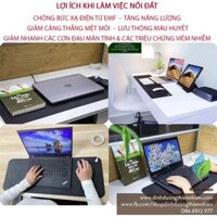 Thảm Tiếp Nối Đất Lót Chuột / Bàn Phím / Laptop & Kê Chân Gaia, Earthing, 25 x 68cm (Khi Bàn Chân Chạm Vào Đất Mẹ)
