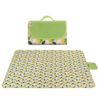 Thảm trải dã ngoại đi picnic 195x200 cm trải sàn CLEACCO   , đi pinic thiết kế gấp gọn tiện lợi mang đi BORO SPORT - Hàng chính hãng - Xanh Lá