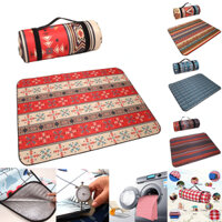 Thảm Trải Dã Ngoại Phong Cách bohemian Thảm picnic 2m * 2m  thảm trải dã ngoại chống thấm nước, thảm decor trang trí chụp ảnh gấp gọn