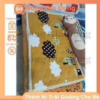 Thảm Trải Giường Lưới Nhung Mềm Mại, Thảm Đệm Nỉ Nhung Trải Bàn Cho Bé Mầm Non Tiểu Học 60x120cm