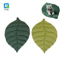 Thảm trải giường mèo ZYJC Thảm hình lá cho bé bò