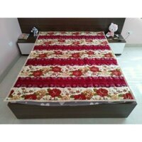 Thảm trải giường nỉ nhung trần bông tấm trải.giao màu ngẫu nhiên