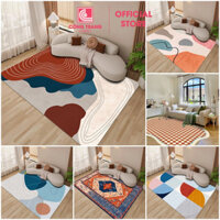 Thảm Trải Sàn Bali 1M2 x 1M6 - 80cm 2m Trải Phòng Khách, Phòng Ngủ Bề Mặt Nỉ - Đế Cao Su