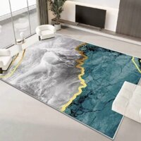 Thảm trải sàn Bali 5D mẫu kẻ hiện đại mới nhất 1m6x2m3và 2mx3m