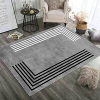 Thảm Trải Sàn Bali Trang Trí Phòng Khách Phòng Ngủ Nỉ Lì Đế Cao Su Hiện Đại