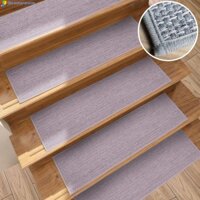 Thảm trải sàn bằng vải lanh giả thảm trải sàn gia đình miếng dán bước thảm cầu thang