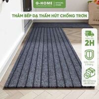 Thảm trải sàn bếp Ghome cao cấp thảm dạ thấm hút chống bám dầu mỡ, phong cách tối giản TB22M3