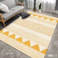Thảm trải sàn  cao cấp mẫu kẻ caro phong cách hiện đại kích thước 1m6x2m3 và 2mx3m