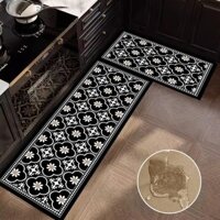 Thảm trải sàn cổ điển Bắc Âu Thảm nhà bếp chống trượt Thiết kế đơn giản Thảm trang trí nội thất