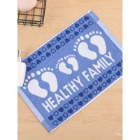 Thảm trải sàn cotton nguyên chất cho hộ gia đình, thảm chống trượt cho nhà bếp và phòng tắm, siêu thấm, khăn tắm chân, thảm sàn, rửa tay