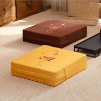 Thảm Trải Sàn Dày Đệm Ngồi Thiền Tatami Nhật Bản Kết Cấu Cứng Dày