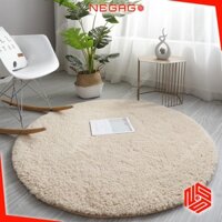 Thảm trải sàn khổ lớn | CỪU | màu Lạc Đà Tròn 120cm | NEGAGO