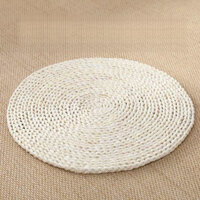 Thảm Trải Sàn Kiểu Nhật Futon Dệt Tròn Thảm Trải Sàn Futon Đệm Cửa Sổ Nổi Vỏ Ngô Gia Dụng Ban Công Dưới Đất