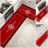 Thảm trải sàn năm mới 2025 Thảm nhà bếp chống trượt để trang trí lối vào nhà