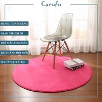 Thảm trải sàn phòng khách 160x100cm màu Hồng Đậm NHUNG nỉ cao cấp